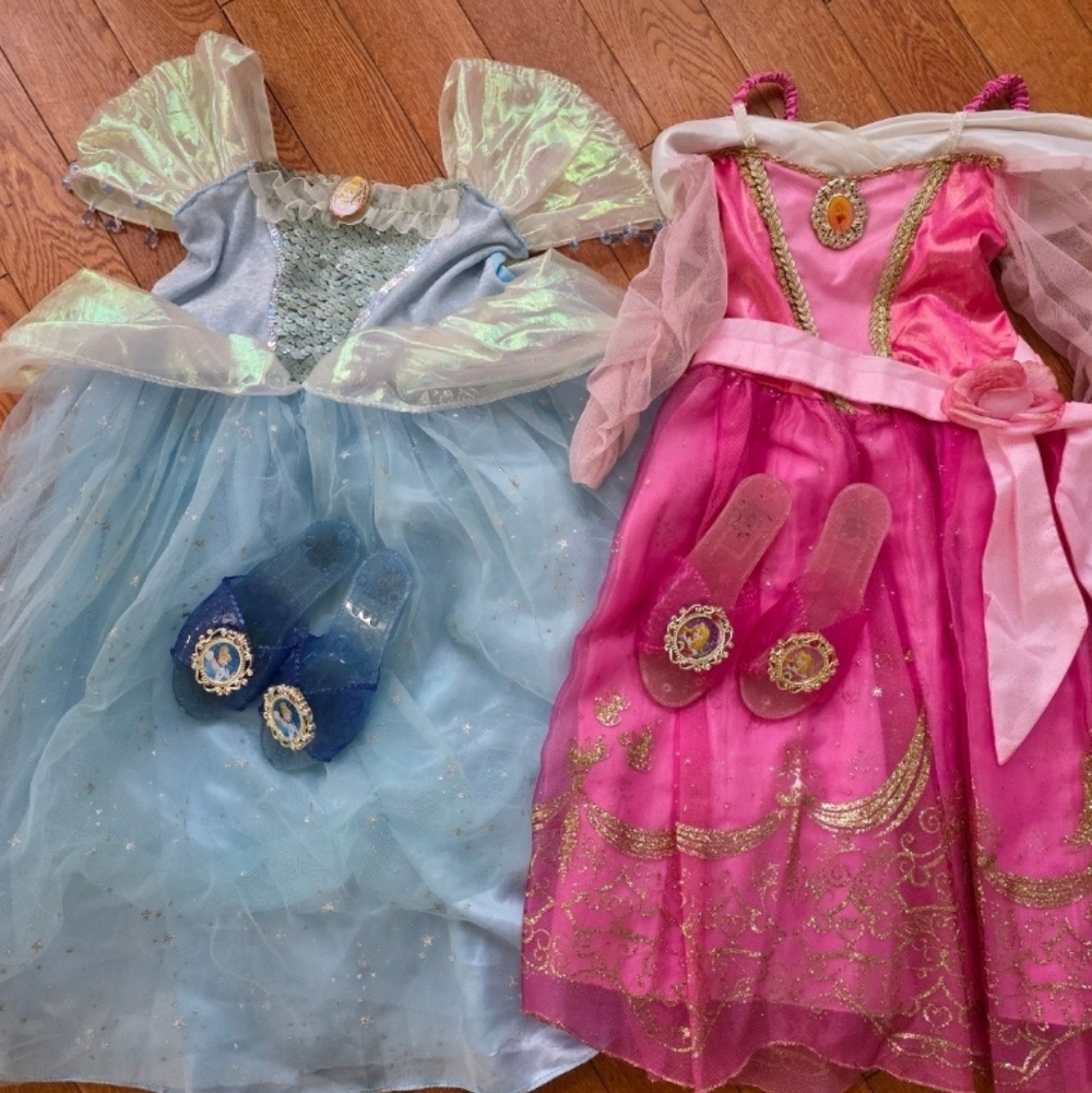 Disney dresses with shoes